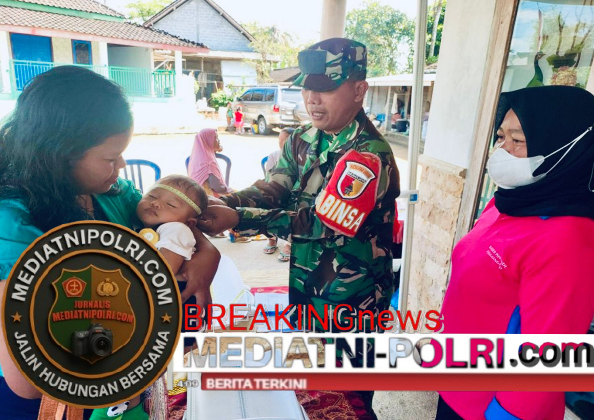 Babinsa Panggungasri Dampingi Kegiatan Posyandu, Wujud Kepedulian Terhadap Kesehatan Warga