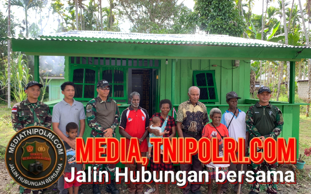 *Haru Dan Bahagia Warnai Acara Penyerahan Rehab Rumah di Kampung Wonorejo, Perbatasan Papua*