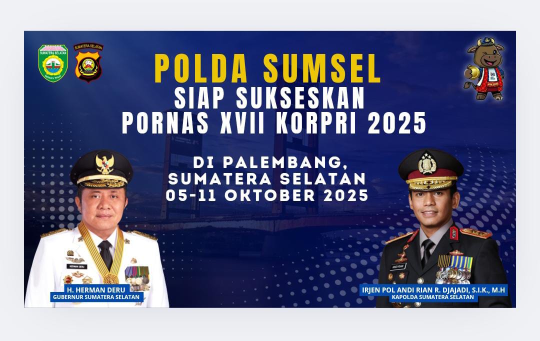 Polda Sumsel Siap Sukseskan Pornas XVII Korpri 2025