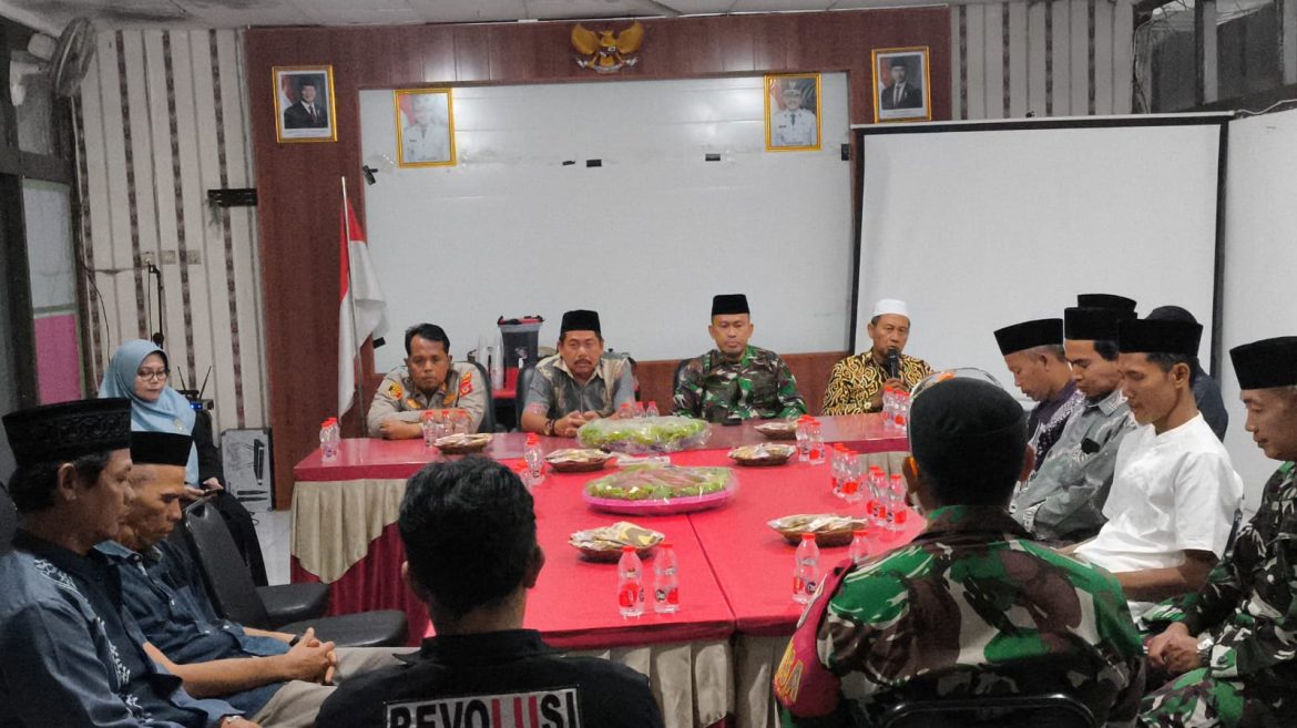 Danramil 1608 Karangampel Menghadiri Do’a Bersama Dalam Rangka Memperingati Hari Jadi Kota Indramayu Ke-498