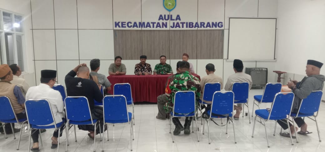 Danramil 1604 Jatibarang Hadiri Laporan Kegiatan Rapat Koordinasi Panitia Pemilihan Kuwu tahun 2025