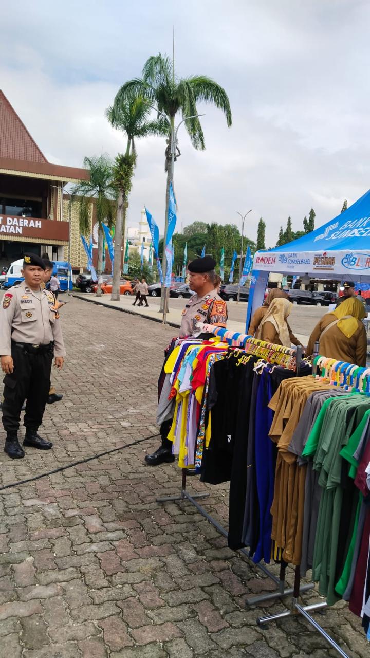 Polda Sumsel Pastikan Keamanan Venue Pornas XVI Korpri 2025 Berjalan Kondusif
