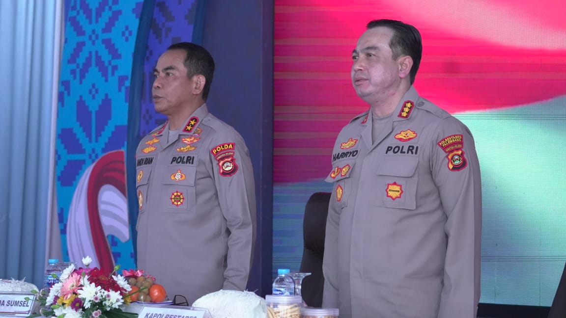 Kapolda Sumsel Tekankan Penguatan Tugas Pokok Polri dan Integritas Anggota di Polrestabes Palembang