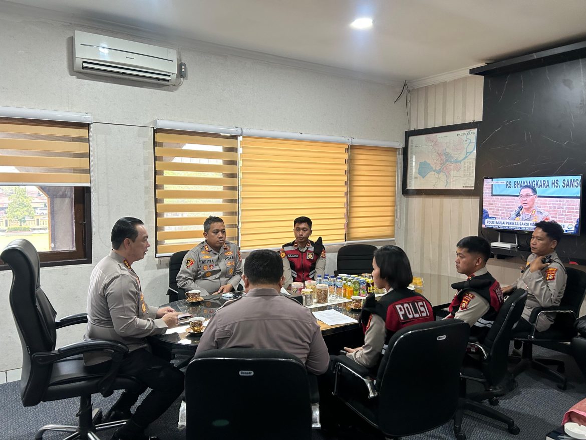 Polrestabes Palembang Tempatkan Perwira Akpol di SPKT untuk Perkuat Pelayanan Kepolisian