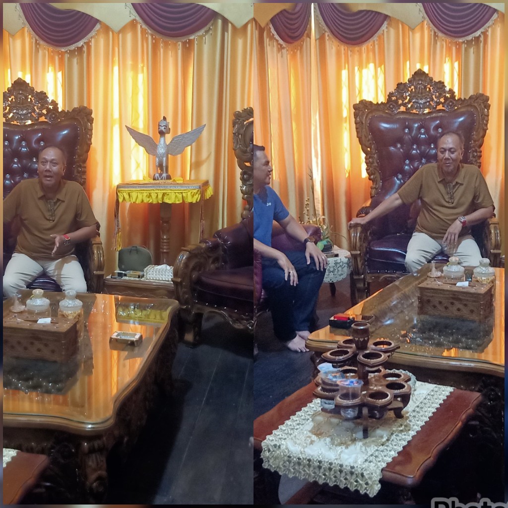 Silaturahmi Penuh Kehangatan, Kapolres Sintang Kunjungi Sultan di Keraton Al Mukarromah