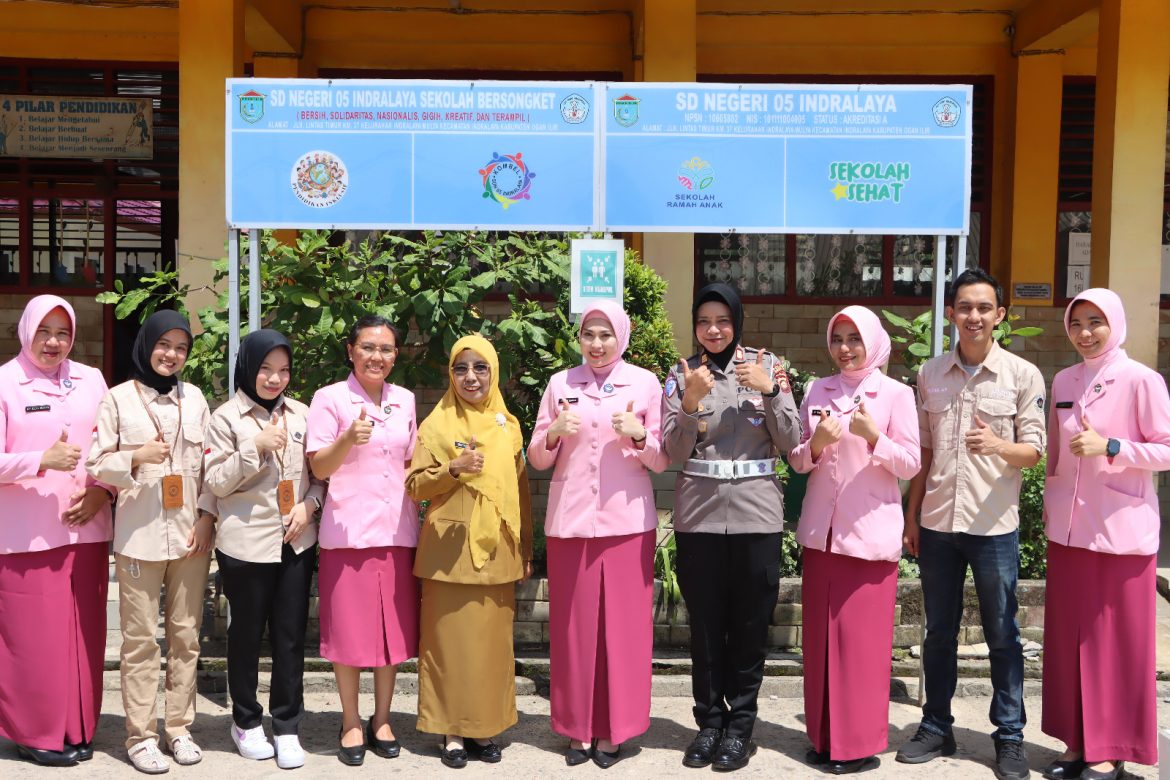 Bhayangkari Cabang Ogan Ilir Lakukan Kunjungan Program MBG di SDN 05 Indralaya serta laksanakan kegiatan sosial