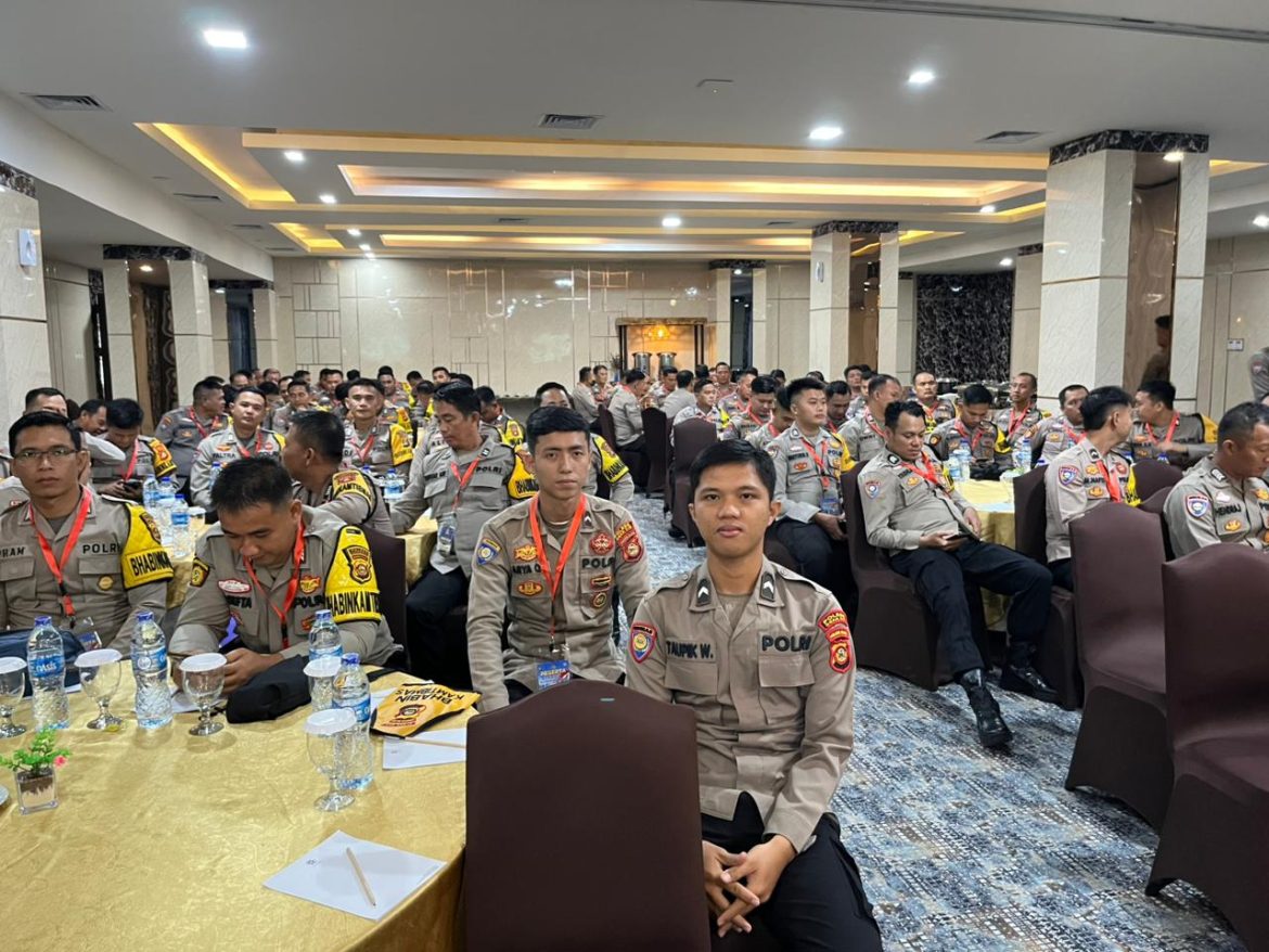 Guna Tingkatkan Kemampuan Komunikasi, Sat Binmas Polres Ogan Ilir Ikuti Bimtek Public Speaking