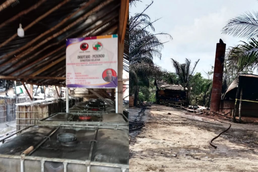 Janji Bakal Ada Tersangka, Kapolres Muba Diduga Bohong, Penyulingan Minyak Ilegal Meledak Lagi di Keluang