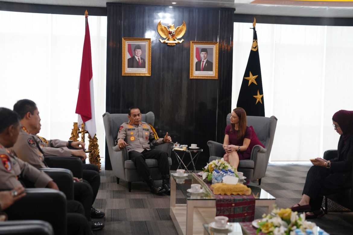 Perkuat Kerja Sama, Kapolda Sumsel Terima Kunjungan Konsul AS Untuk Sumatera