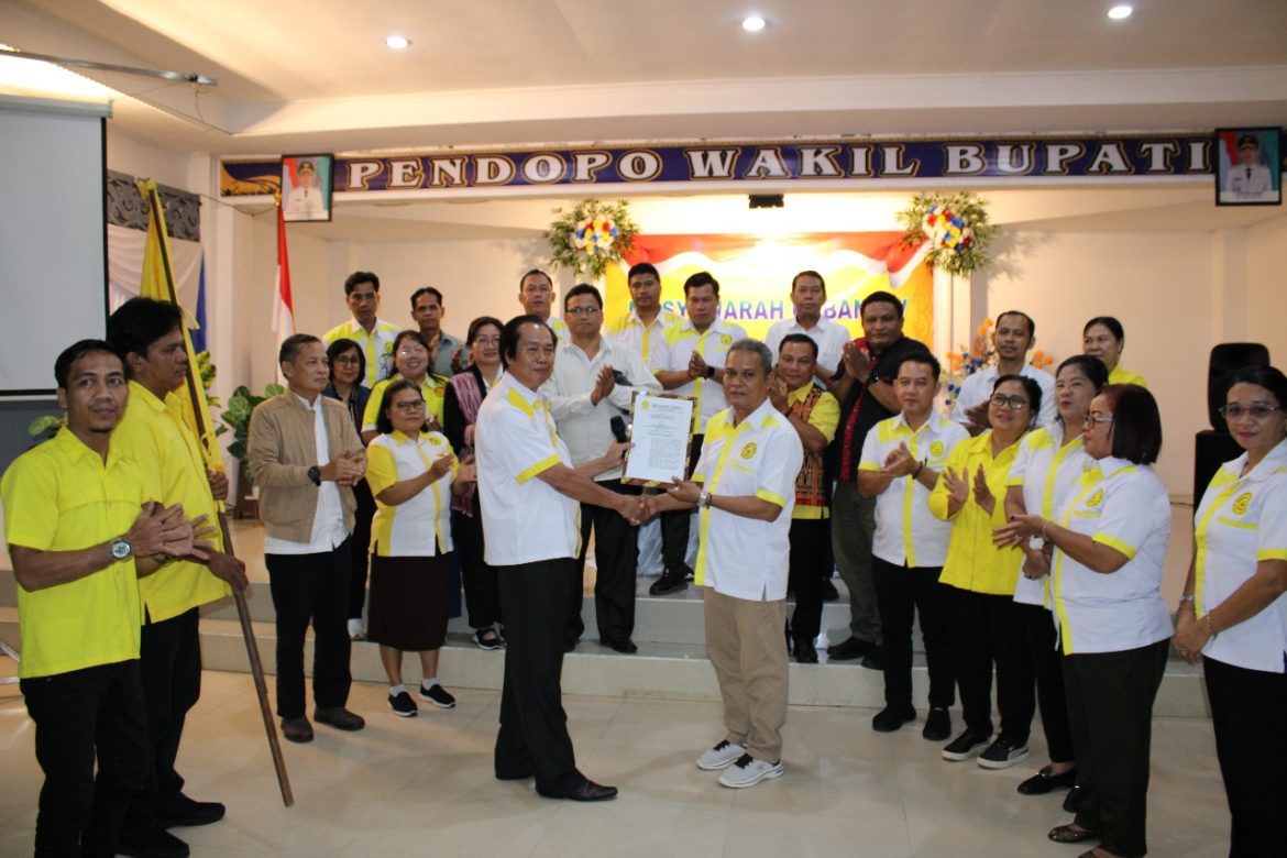 Yustinus Terpilih Aklamasi Sebagai Ketua DPC ISKA Kabupaten Sintang Hingga 2029