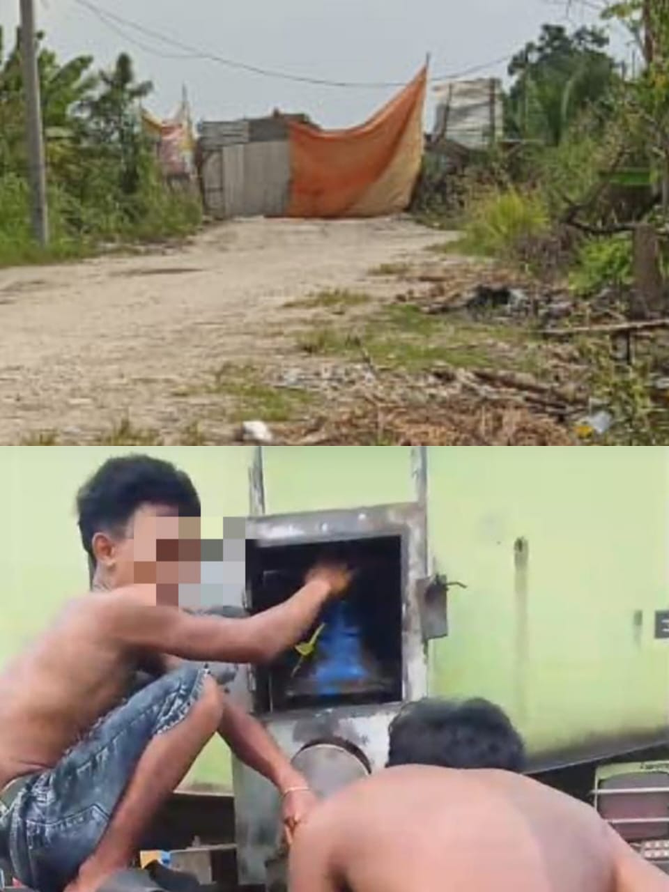 Gudang CPO ilegal Milik”SYD” Didesa Babatan Saudagar Ogan Ilir Tak Tersentuh Hukum