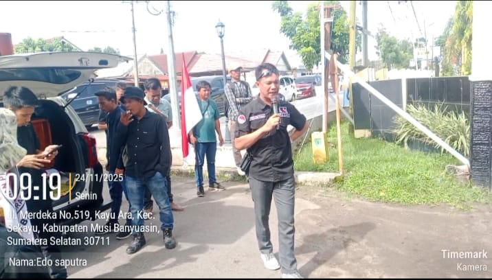 Sekcam Diduga Terlibat Minyak Ilegal, Media Dilaporkan: DPD-LAN Muba Lawan Pembungkaman Pers!”