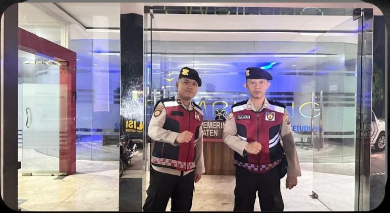 Sat Samapta Polres Banyuasin Gelar Patroli Malam, Kawasan Pemkab Jadi Fokus Pengamanan