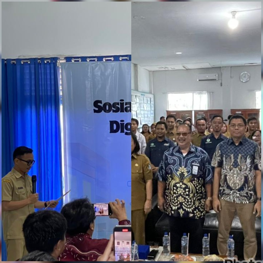 Sekretaris Dinkes Buka Sosialisasi Akselerasi Transformasi Digital Khusus Sektor Kesehatan di Puskesmas Tempunak