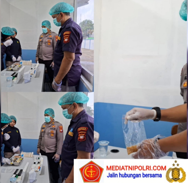 Sidokes Polresta Pontianak Laksanakan Safety Food Rutin Pastikan MBG Aman Dikonsumsi Penerima Manfaat