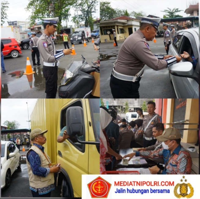 Polda Kalbar Tindak 49 Pelanggar pada Hari Keempat Operasi Zebra Kapuas 2025