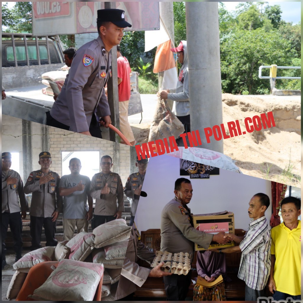 Polres Sintang Berbagi, Wujud Kepedulian Nyata Hadir di Tengah Masyarakat