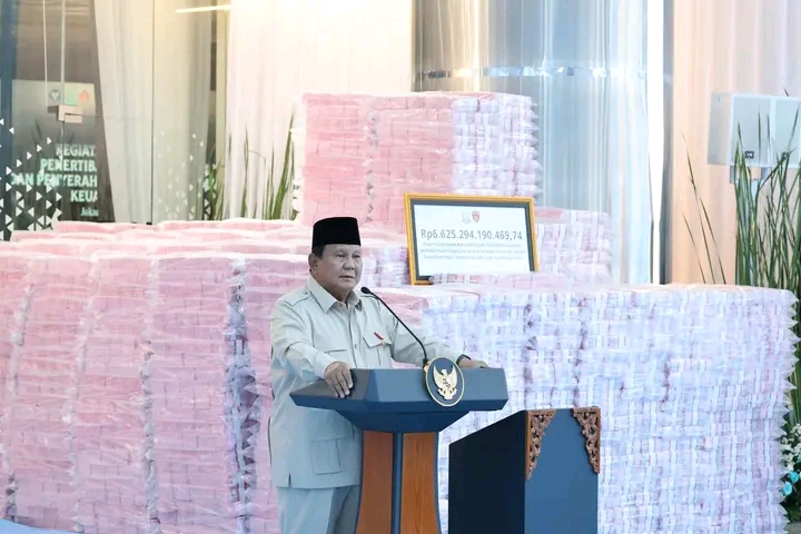 Pemerintah Terima Dana Rp6,6 Triliun, Hasil Kerja Keras Kejaksaan RI dan Satgas PKH