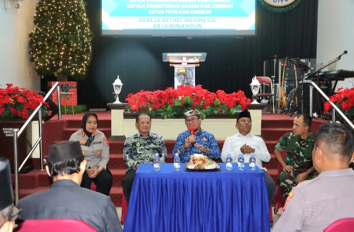 Polresta Cirebon Gelar Silaturahmi ke Pengurus Gereja dan Peninjauan Pospam hingga Posyan Pengamanan Nataru 2026
