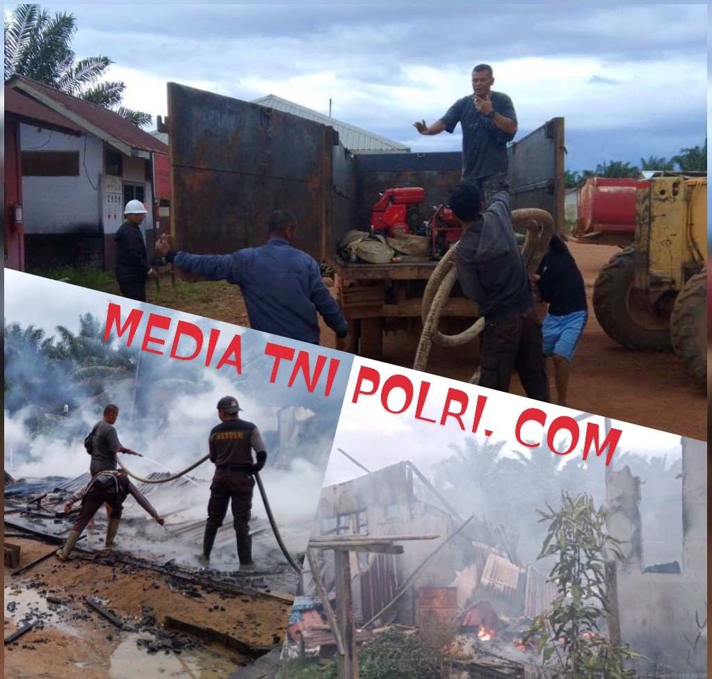 Korsleting Listrik Diduga Picu Kebakaran Mess Karyawan PT SAP, 16 Unit Ludes Terbakar
