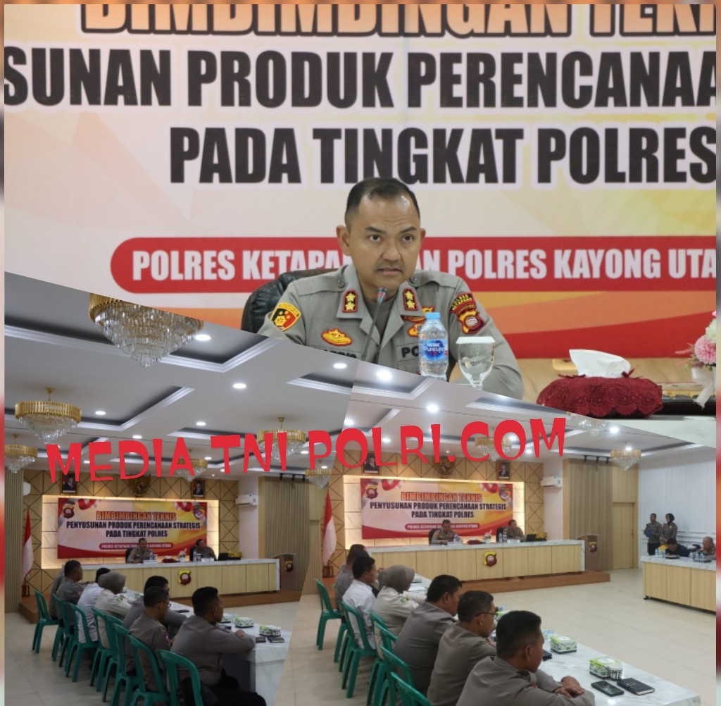 Tim Bagstrajemen Birorena Polda Kalbar Gelar Bimtek Perencanaan Strategis Satker Tingkat Polres 2025 di Polres Ketapang