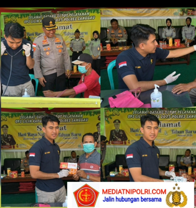 Kapolres Sanggau Pastikan Pos Pelayanan Pujasera Siap Berikan Perlindungan dan Layanan Terpadu Nataru