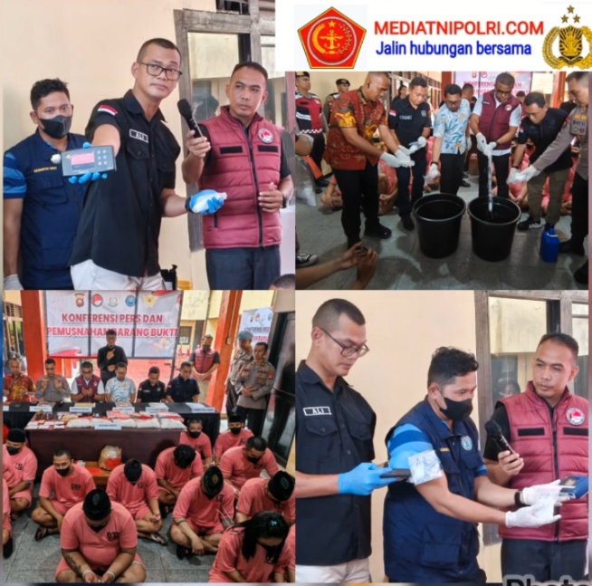 Ungkap 24 Kasus Narkotika, Ditresnarkoba Polda Kalbar Selamatkan Lebih dari 95 Ribu Jiwa