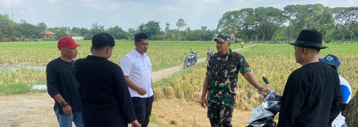 Komsos Babinsa Koramil 1605/Sukagumiwang Bersama Pamong Desa Jengkok