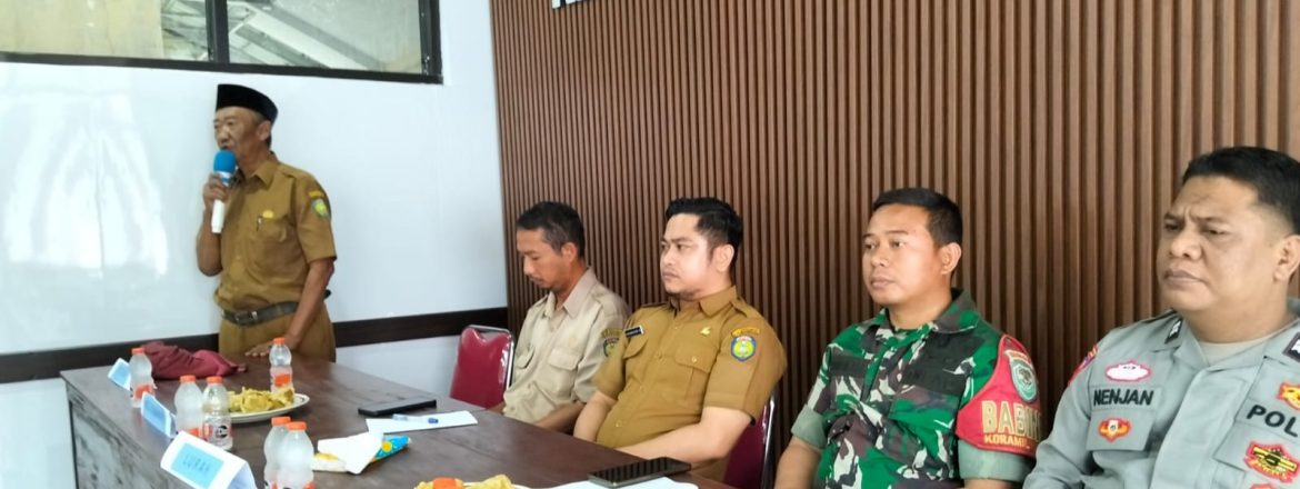 Koramil 1601 Indramayu Hadiri Kegiatan Musyawarah Perencanaan Pembangunan (MUSRENBANG) Tahun 2027 dan Musyawarah Penanganan Sampah Tingkat Kelurahan Paoman 