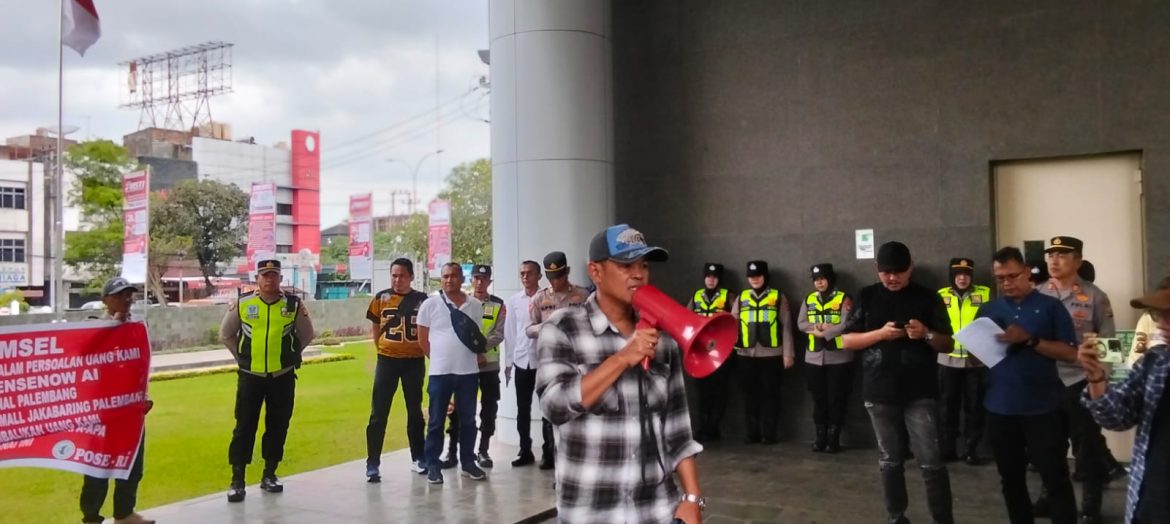 Desri Nago Ketua Pose Ri Mendesak Polda Sumsel Dan OJK Mengusut Investasi Bermasalah Sensenow Ai