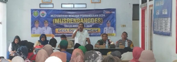 Koramil 1608 Karangampel Hadiri Musyawarah Rencana Pembangunan Desa Tahun 2026, Desa Dukuh Tengah