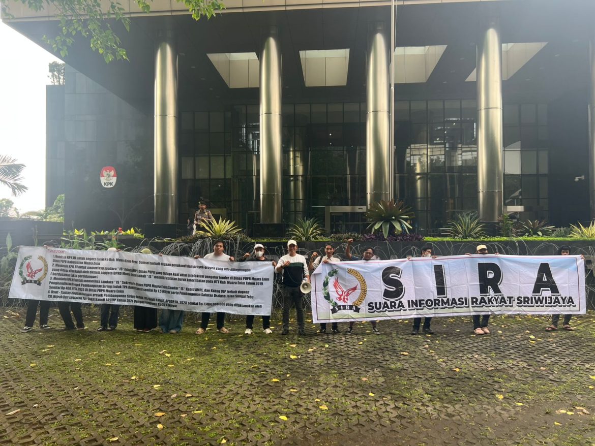 LSM SIRA Minta KPK RI Kembali Turun Periksa Kabid AMPL Dinas PUPR Kabupaten Muara Enim