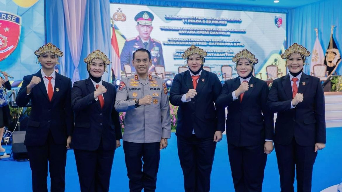 Kapoda Sumsel  hadiri peresmian Direktorat PPA-PPO di 11 Polda dan 22 Polres