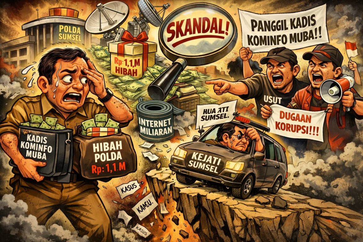 Kominfo Muba Diserbu Sorotan: Anggaran Internet Tak Rasional dan Hibah ke Polda Sumsel Dinilai Janggal