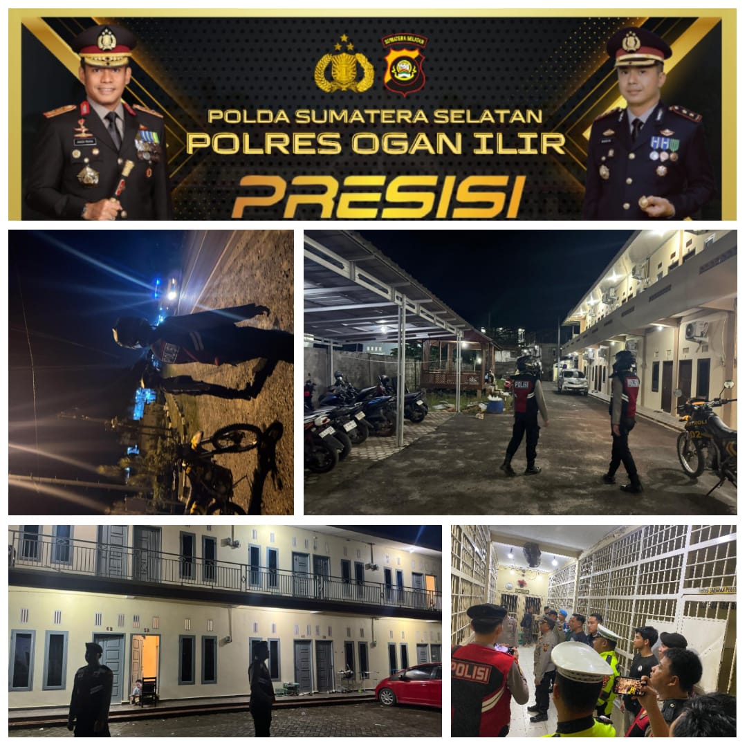 Pastikan Keamanan Wilayah, Sat Samapta Polres Ogan Ilir Gelar Turjawali