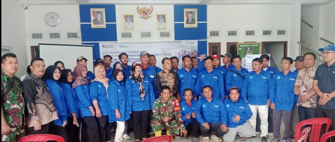 Koramil 1601/Indramayu Hadiri Lokakarya dan Pengukuhan F-PRB Program PETA Tahun 2026 di Desa Majakerta