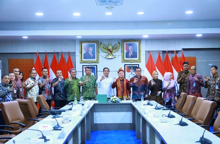 Kabidkum Polda Sumsel Wakili Kapolda Hadiri Kunjungan Wakil Menteri HAM RI di Sumatera Selatan