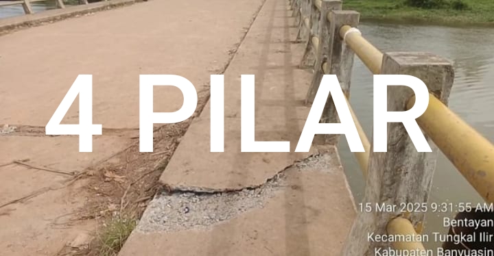 Kekecewaan Warga Melihat Jembatan Kebun Bentayan Tak Kunjung Dipebaiki