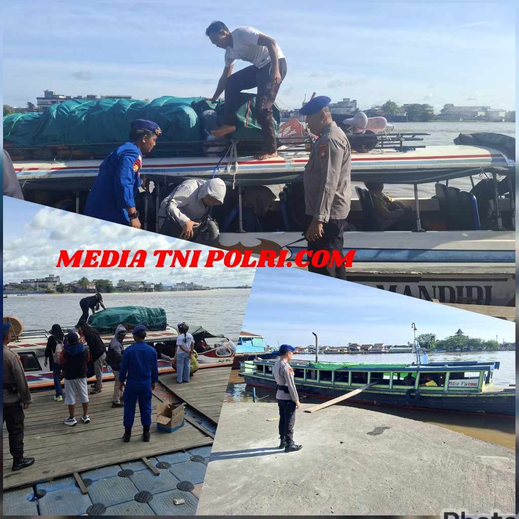 Pastikan Keselamatan Pemudik, Sub Satgas Polair Perketat Pengamanan Dermaga Jalur Air Pasca Tahun Baru 2026