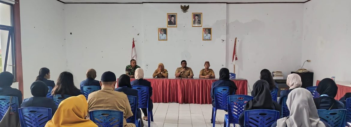 Koramil 1602/Sindang Hadiri Pelepasan Mahasiswa UNPAD (KKN) di Wilayah Kecamatan Pasekan