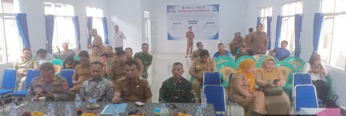 Koramil 1603/Lohbener Hadiri Musrenbangdes Penyusunan RKPD Kecamatan Lohbener Tahun 2027