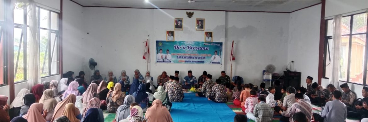 Danramil 1602/Sindang Hadiri Doa Bersama dan Khataman Al-Qur’an Peringati HUT Kecamatan Pasekan