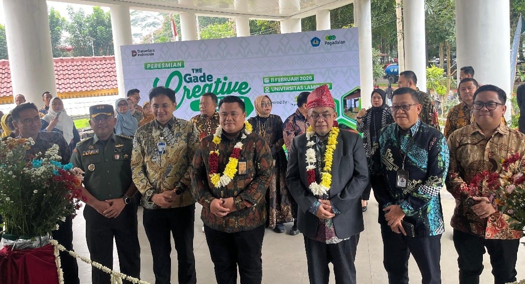 Kolaborasi Strategis, Pegadaian dan Unila Resmikan Ruang Kreatif untuk Generasi Emas