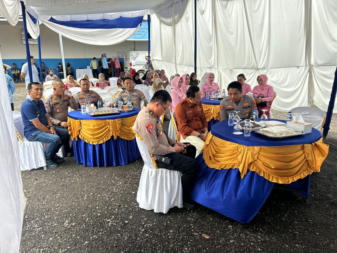 Polres Ogan Ilir dan Polsek Pemulutan Ikuti Zoom Meeting Peresmian dan Groundbreaking SPPG Polri Bersama Presiden