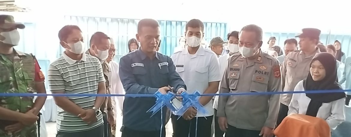 Koramil 1603/Lohbener Hadiri Launching Program Dapur Sehat MBG Desa Langut