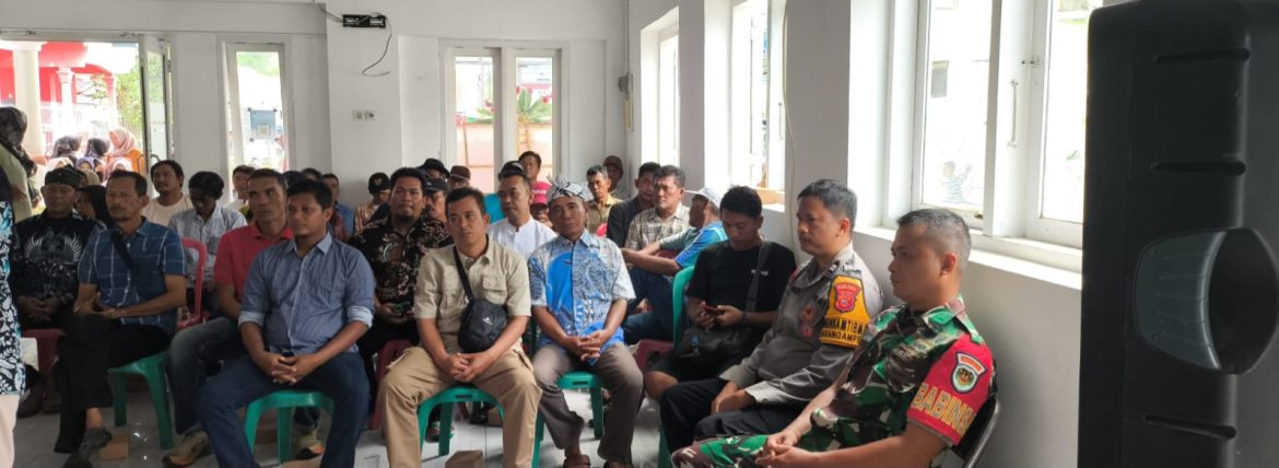 Koramil 1608/Karangampel Hadiri Serah Terima Jabatan Kepala Desa Karangampel