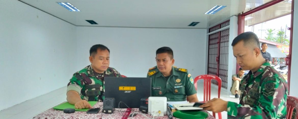 Danramil 1602/Sindang Hadiri Rapat Evaluasi Percepatan Pembangunan KDKMP Wilayah Kodam III/Siliwangi