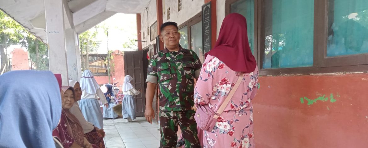 Serka Amani Komsos Bersama Warga Desa Cemara Kulon, Ajak Tingkatkan Sinergi dan Kamtibmas