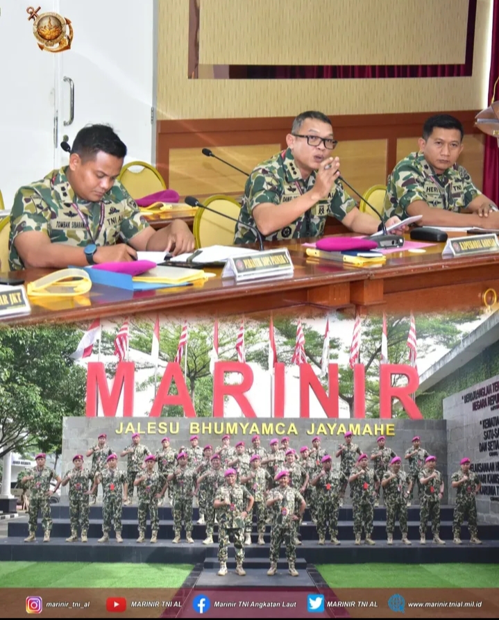 Korps Marinir Laksanakan Rakornisops Tahun 2026, Tingkatkan Kesiapsiagaan dan Kemampuan