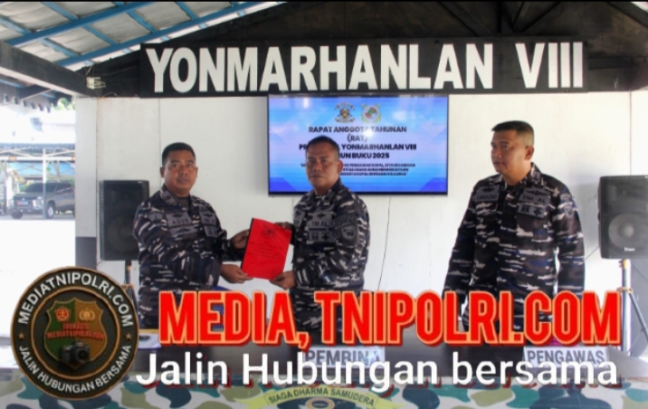 Yonmarhanlan VIII Bitung Gelar Rapat Anggota Tahunan PRIMKOPAL Tahun Buku 2025